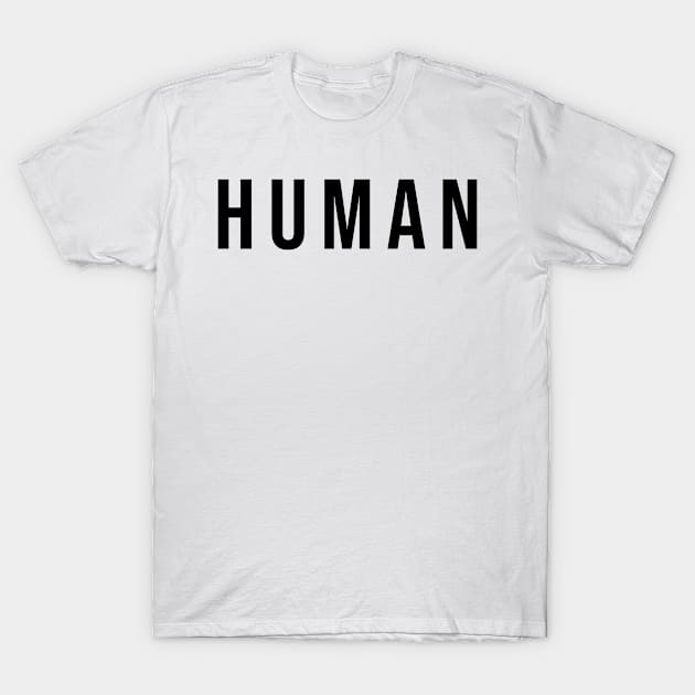 Human T-Shirt by equiliser